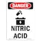 Signmission Safety Sign, OSHA Danger, 5" Height, Portrait, D-35-V-2032 OS-DS-D-35-V-2032 - alternate 1